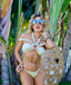 Greek Goddess 3 Piece Set - Beige